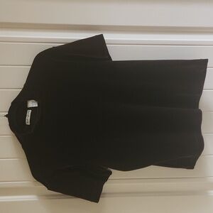 Ann Taylor brown velvet pullover, short sleeve, large.